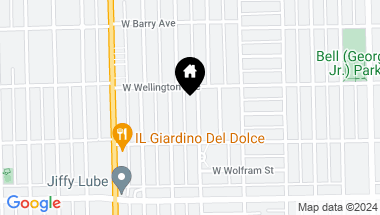 Map of 2936 N Nordica Avenue, Chicago IL, 60634