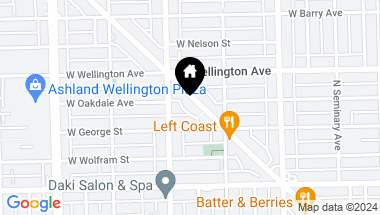 Map of 2936 N Lincoln Avenue, Chicago IL, 60657