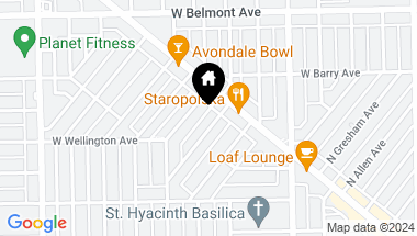 Map of 2968 N LAWNDALE Avenue, Chicago IL, 60618