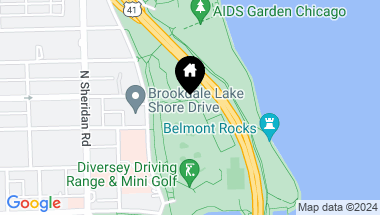 Map of 2800 N Lake Shore Drive Unit: 2313, Chicago IL, 60657