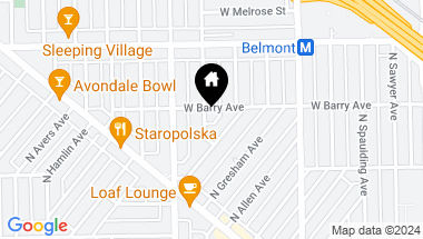 Map of 3051 N Drake Avenue, Chicago IL, 60618