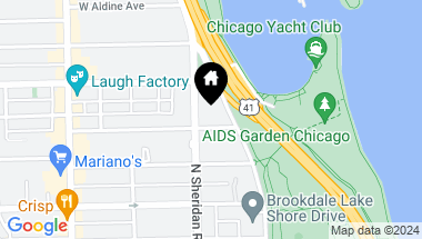 Map of 3150 N Lake Shore Drive Unit: 36AB, Chicago IL, 60657