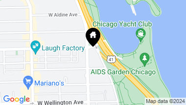 Map of 3180 N Lake Shore Drive Unit: 13A, Chicago IL, 60657