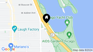 Map of 3200 N Lake Shore Drive Unit: 2709, Chicago IL, 60657