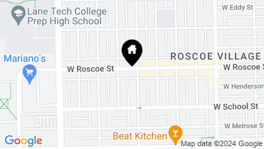 Map of 2205 W Roscoe Street Unit: 3, Chicago IL, 60618