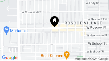 Map of 2149 W Roscoe Street Unit: 2, Chicago IL, 60618