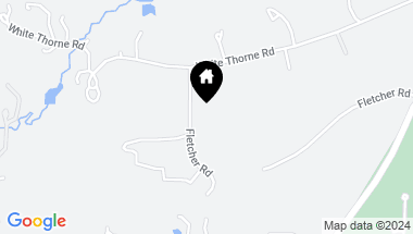 Map of 34W067 White Thorne Road, Wayne IL, 60184