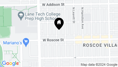 Map of 3421 N Oakley Avenue, Chicago IL, 60618