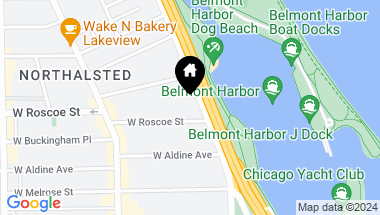 Map of 3420 N Lake Shore Drive Unit: 6HI, Chicago IL, 60657
