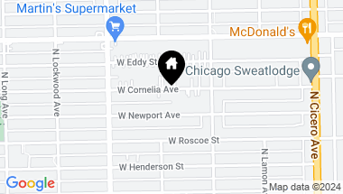 Map of 5049 W Cornelia Avenue, Chicago IL, 60641