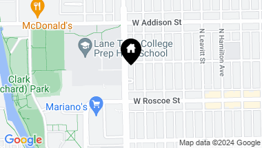 Map of 3443 N Western Avenue, Chicago IL, 60618