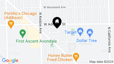 Map of 3536 N ALBANY Avenue, Chicago IL, 60616