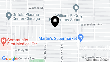 Map of 5320 W Patterson Avenue, Chicago IL, 60641
