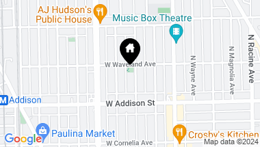 Map of 3648 N Greenview Avenue, Chicago IL, 60613