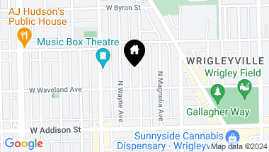 Map of 3716 N Lakewood Avenue, Chicago IL, 60613