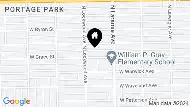 Map of 5240 W Grace Street, Chicago IL, 60641