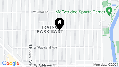 Map of 3749 N Whipple Street, Chicago IL, 60618