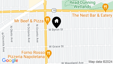 Map of 3853 N Neva Avenue, Chicago IL, 60634