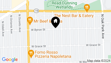 Map of 3853 N Nordica Avenue, Chicago IL, 60634