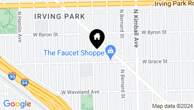 Map of 3813 N Drake Avenue, Chicago IL, 60618