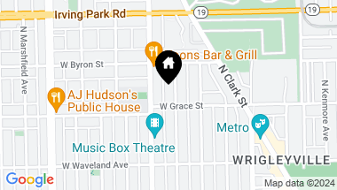 Map of 3810 N Wayne Avenue, CHICAGO IL, 60613