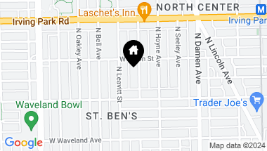 Map of 3834 N HAMILTON Avenue, Chicago IL, 60618