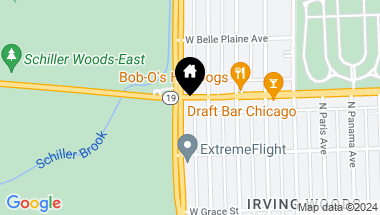 Map of 8353 W Irving Park Road, Chicago IL, 60634