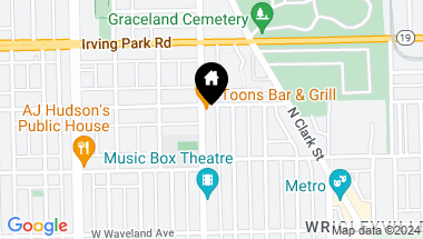 Map of 3849 N Southport Avenue, Chicago IL, 60613