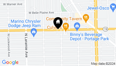 Map of 5007-09 W Irving Park Road, Chicago IL, 60641