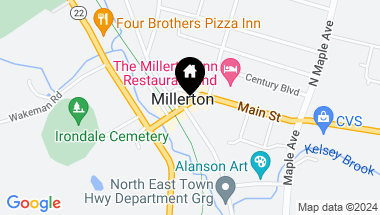 Map of 22 Main Street, Millerton NY, 12546