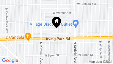 Map of 4016 N Spaulding Avenue Unit: 3, Chicago IL, 60618