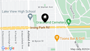 Map of 1446 W Irving Park Road, Chicago IL, 60613