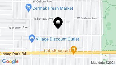 Map of 4117 N Whipple Street, Chicago IL, 60618