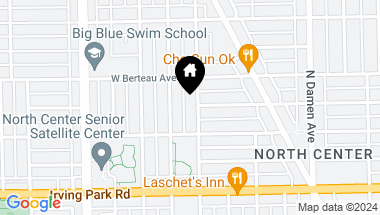 Map of 4128 N Leavitt Street, Chicago IL, 60618