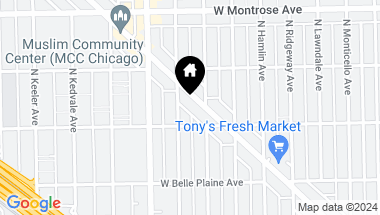 Map of 4242 N Elston Avenue, Chicago IL, 60618