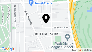 Map of 822 W Buena Avenue, Chicago IL, 60613