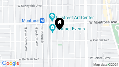 Map of 4322 N Hermitage Avenue, Chicago IL, 60613