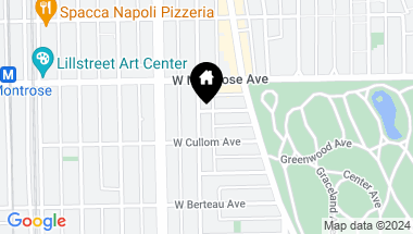 Map of 4323 N Greenview Avenue, Chicago IL, 60613