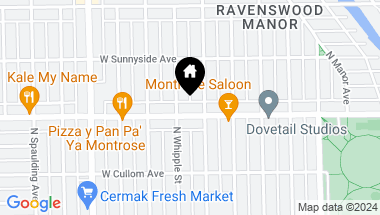 Map of 3014 W Montrose Avenue Unit: 1E, Chicago IL, 60618