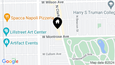 Map of 4410 N Clark Street, Chicago IL, 60640