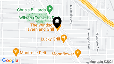 Map of 4530 N Milwaukee Avenue, Chicago IL, 60630