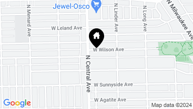 Map of 5543 W WILSON Avenue, Chicago IL, 60630