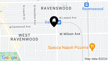 Map of 4610 N Damen Avenue, Chicago IL, 60625