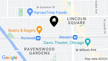Map of 4708 N Campbell Avenue, Chicago IL, 60625