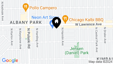Map of 4735 N Avers Avenue, Chicago IL, 60625