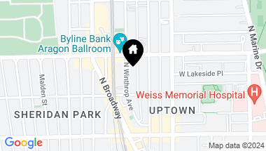 Map of 4731 N Winthrop Avenue, Chicago IL, 60640