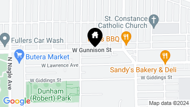 Map of 6061 W Gunnison Street, Chicago IL, 60630