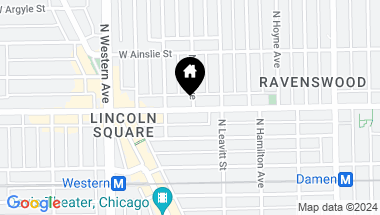 Map of 4802 N Bell Avenue Unit: 401, Chicago IL, 60625