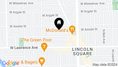Map of 2500 W Gunnison Street, Chicago IL, 60625