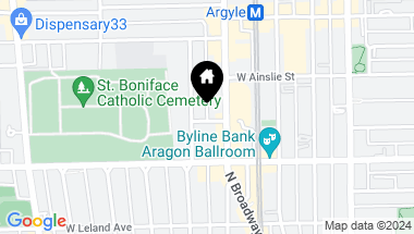 Map of 1219 W Gunnison Street, Chicago IL, 60640